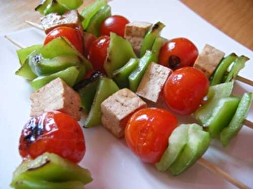 Brochettes de Tofu