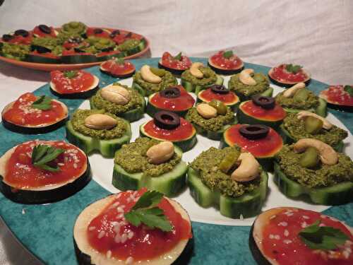 Canapés Crus