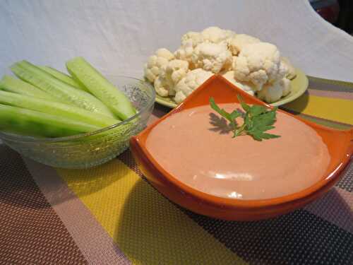 Crudités Sauce Piquante