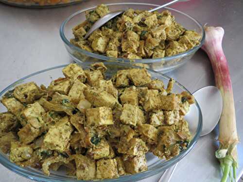 Curry de Pois-Chiche au Tofu