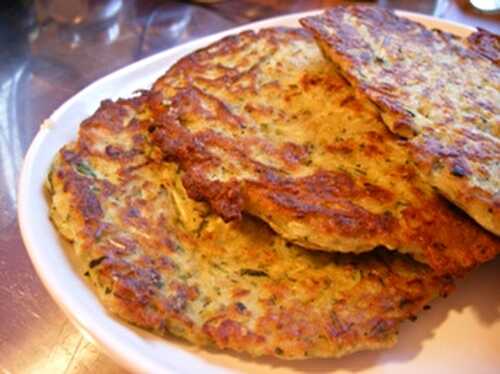 Galettes de Courgettes