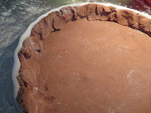 Pâte à Tarte au Cacao