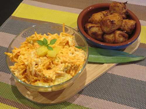 Salade Créole de Carotte à l’Ananas