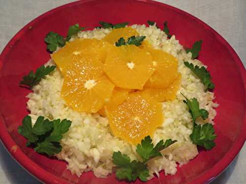 Salade de Fenouil à l’Orange