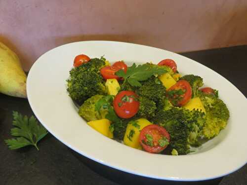 Salade de Mangue aux Brocolis