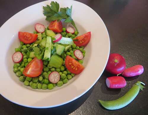 Salade Printanière aux Petits Pois