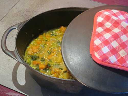 Soupe de Cresson, Patates Douces, Romanesco et Rutabagas