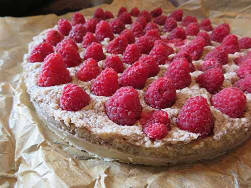 Tarte Crue à la Framboise