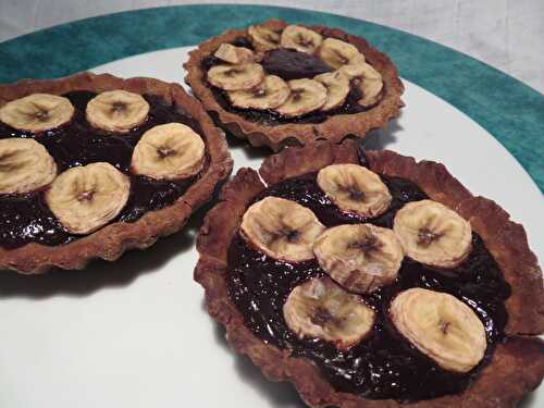 Tartelettes Banane Chocolat