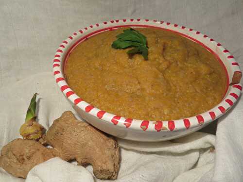 Tartinade de Carottes & Lentilles-Corail