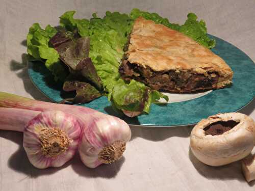 Tourte Champignons Oignons