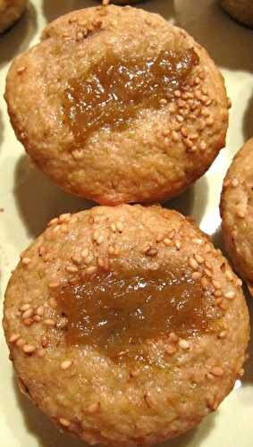 Muffins à la rhubarbe - CookNCoud