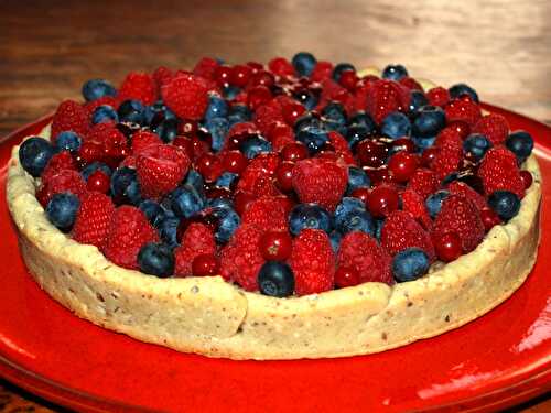 Tarte de l'été en forêt