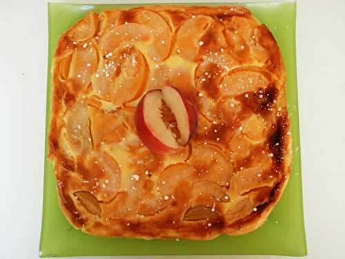 Clafoutis aux pêches