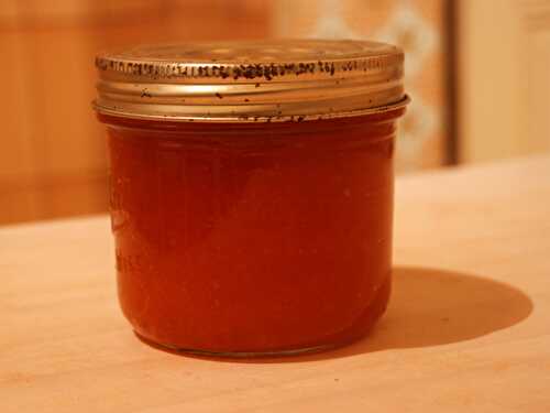 Confiture d'abricots maison