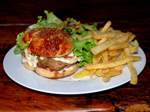 Hamburger à l'Aiglefin (poisson)