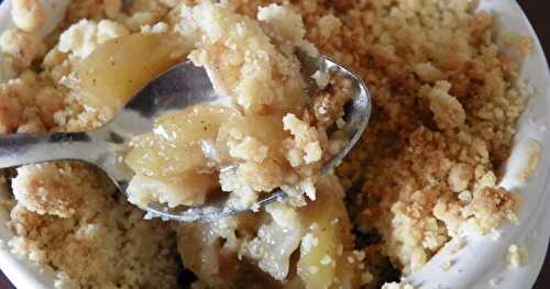 Crumble aux pommes