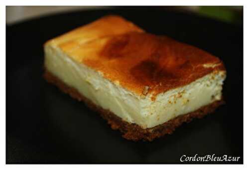 Cheesecake citron aux yaourts (anti-gaspillage)