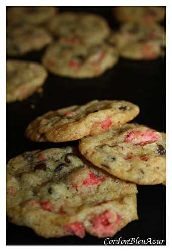 Cookies aux pépites de chocolat et aux pralines