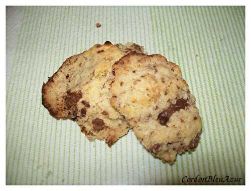 Cookies croustillants aux jaunes d’oeufs et à la végétaline