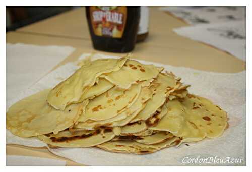 Crêpes sucrées (à faire en classe : pdf inside)