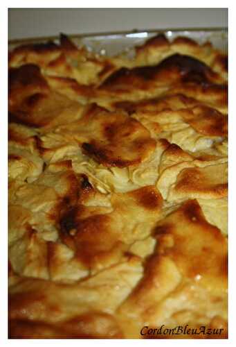 Gâteau invisible aux pommes