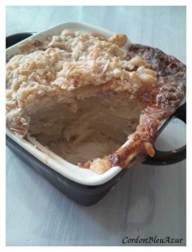 Gratin dauphinois au lait d’amande (presque vegan)