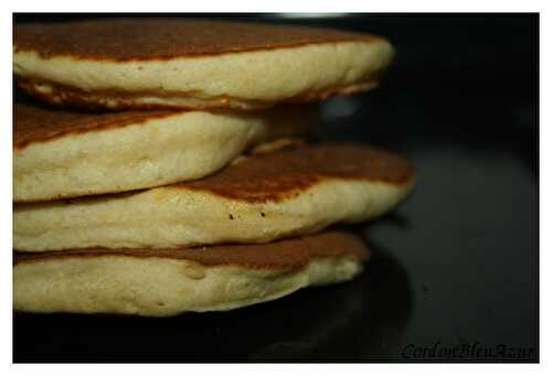 Pancakes sans beurre (ou rattrapage de gaufres ratées)
