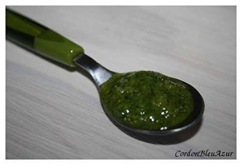 Pesto de roquette