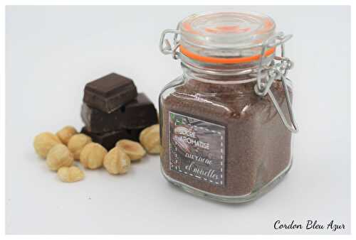 Sucre aromatisé cacao-noisettes