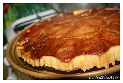 Tarte tatin à la cannelle