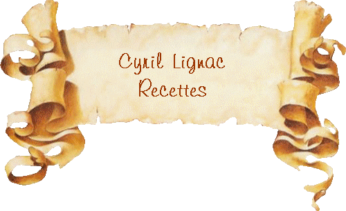 Cyril Lignac - Recettes 