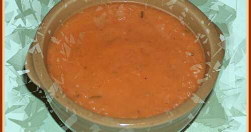 Gaspacho au melon et à la tomate