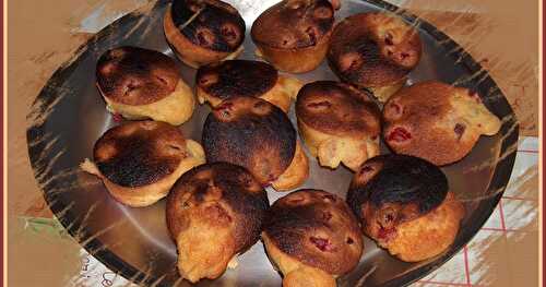 Muffins aux canneberges