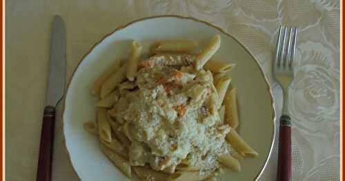 Penne Rigate sauce au surimi