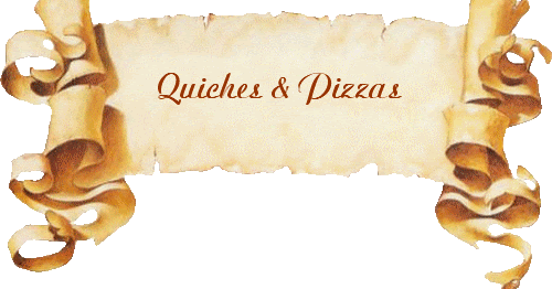 Quiches & Pizzas