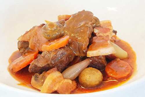 Bœuf bourguignon - Mon ragoût maison