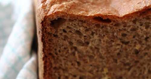 Pain de son de blé à la poire et au gingembre