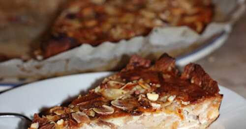 Tarte à la poire et à l’amande dans tous ses états