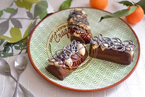 Bûche façon opéra clémentine