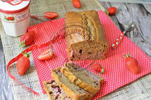 Cake moelleux aux fraises