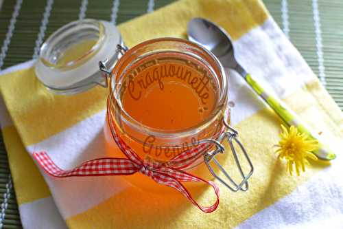 Confiture de pissenlit