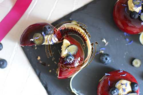 Façon cheesecake mûre-cassis #BatailleFood #glutenfree