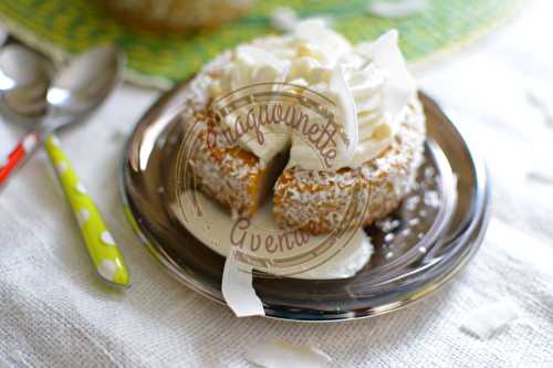 Fondant patate douce-coco et coeur coulant