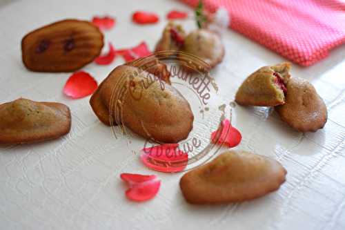 Madeleines framboises (Bataille Food#48)