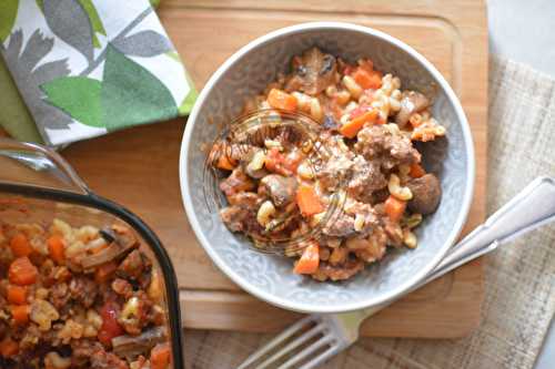 One pot pasta bolognaise