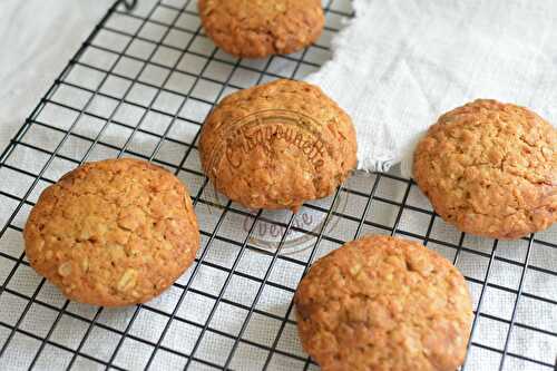 Cookies aux flocons d'avoine et chocolat blanc