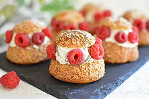 Choux anis framboise