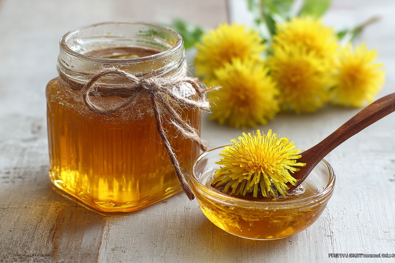 Confiture de pissenlit (Cramaillotte) : capturer le printemps en pot