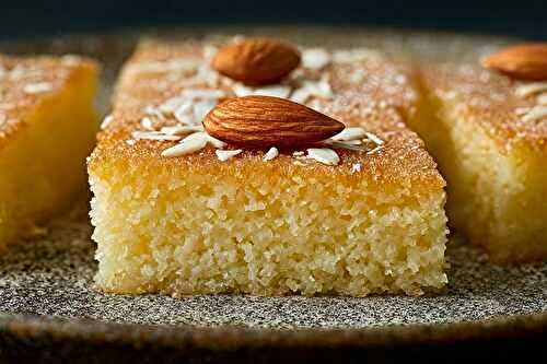 Ma basboussa aux amandes, l’exploration d’un moelleux parfait